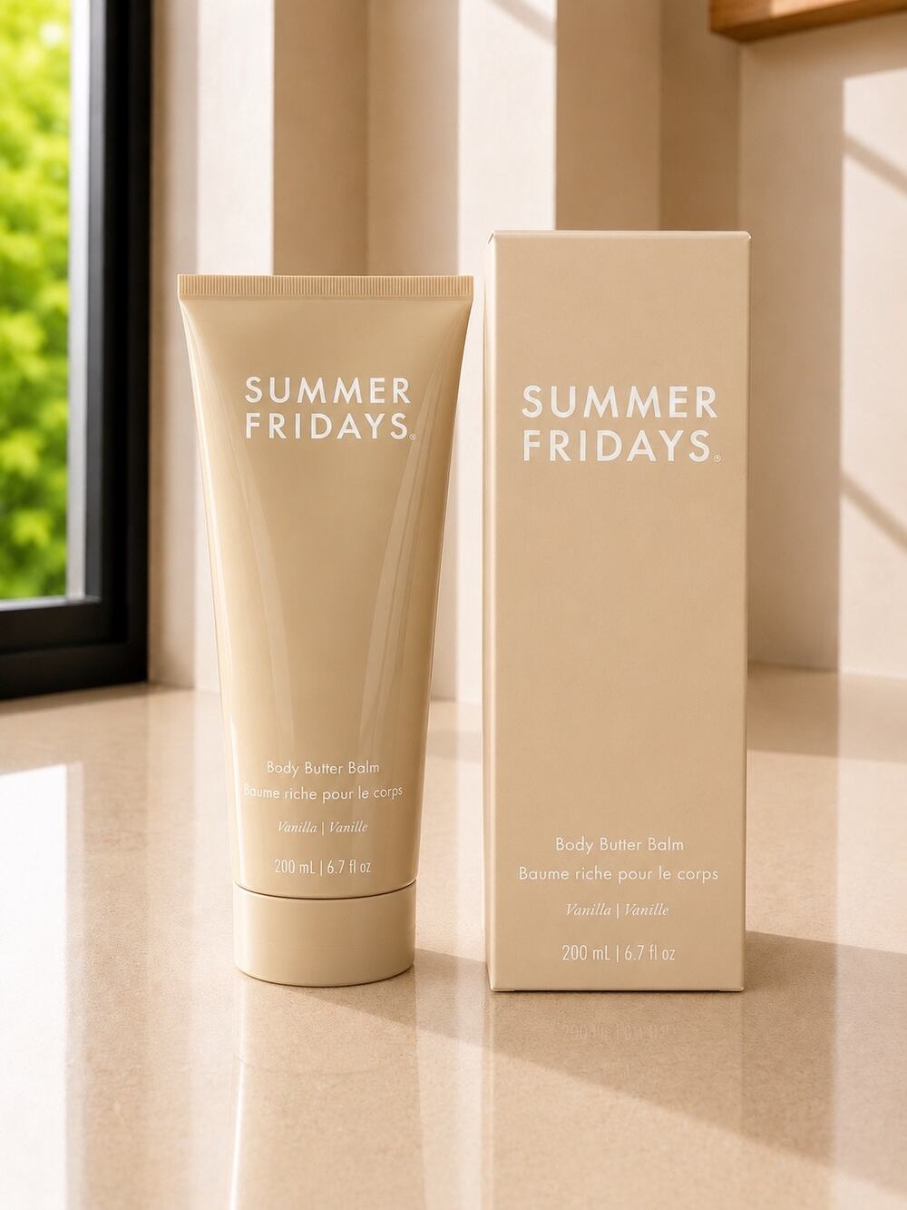 $32 Summer Fridays Body Butter Balm Vanilla 200mL 6.7oz